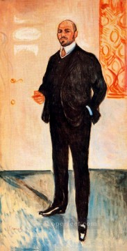 Walter Rathenau 1907 Edvard Munch Pinturas al óleo